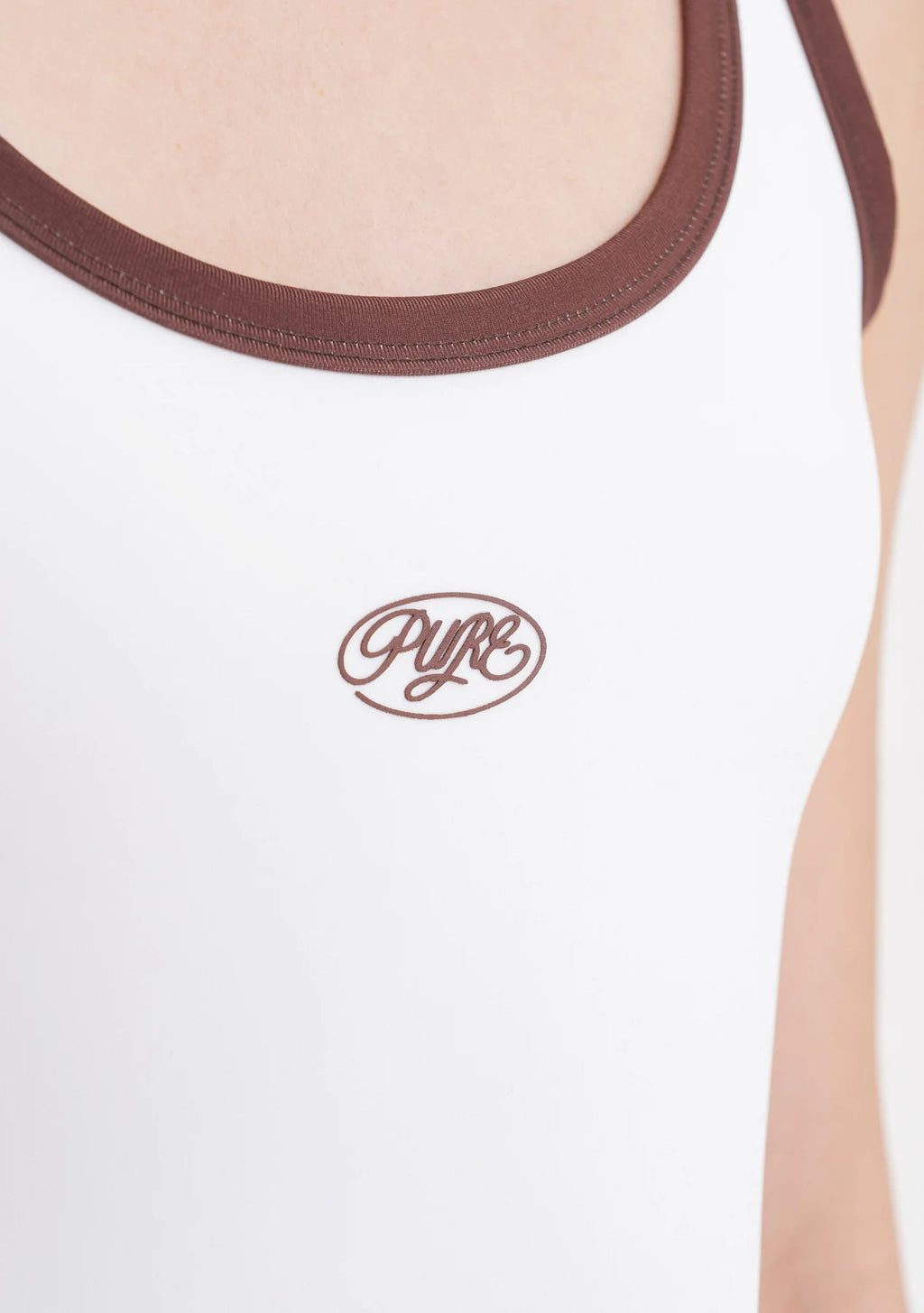 Pure Across The Lines Ivory Tank Top PUR22978