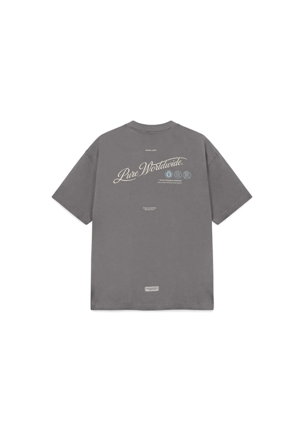 Pure Across The Lines Black Pure Worldwide T-Shirt PUR23423