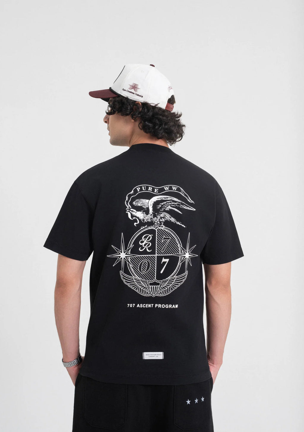 Pure Ready To Take Off Black T-Shirt PUR23488