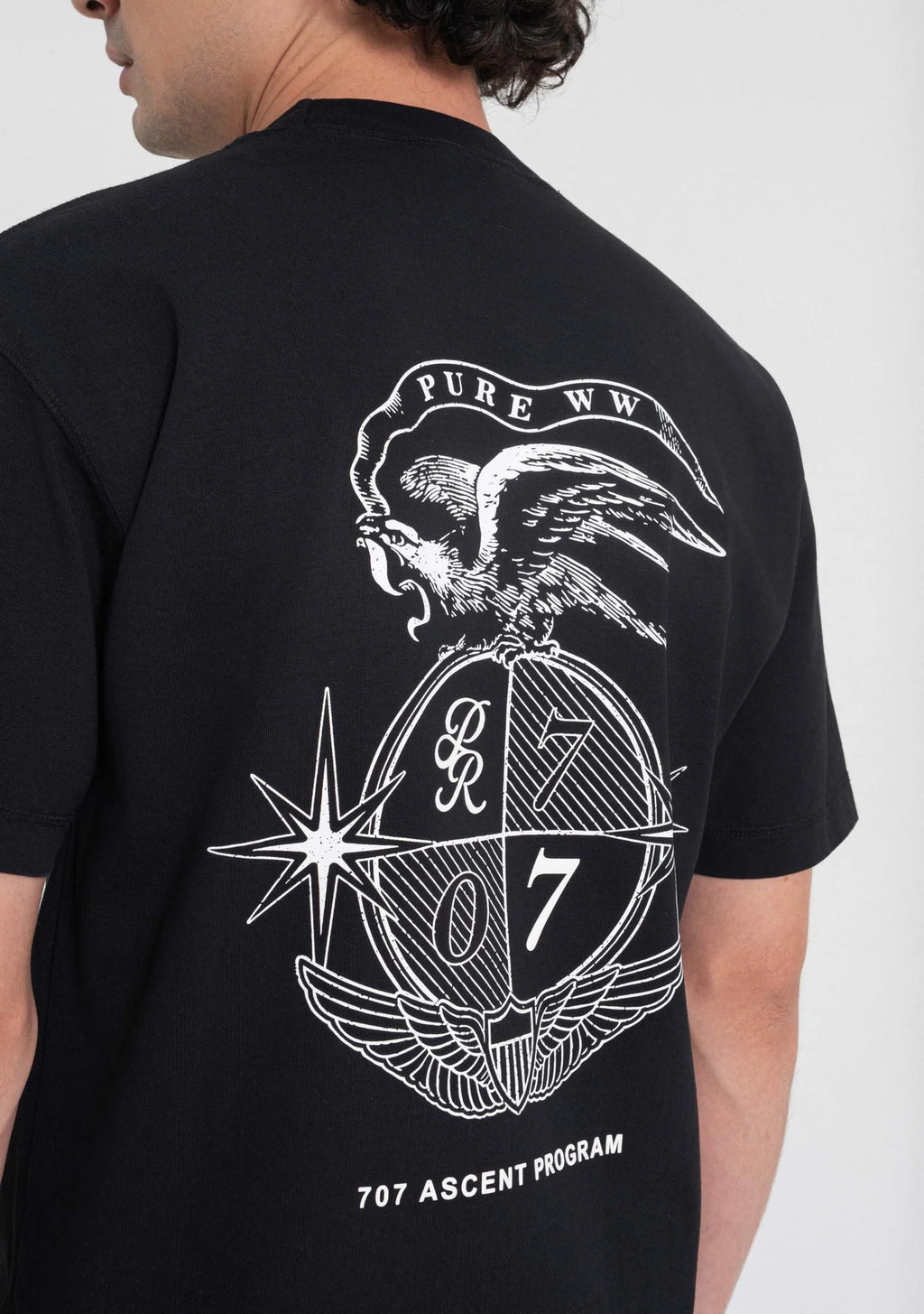 Pure Ready To Take Off Black T-Shirt PUR23488