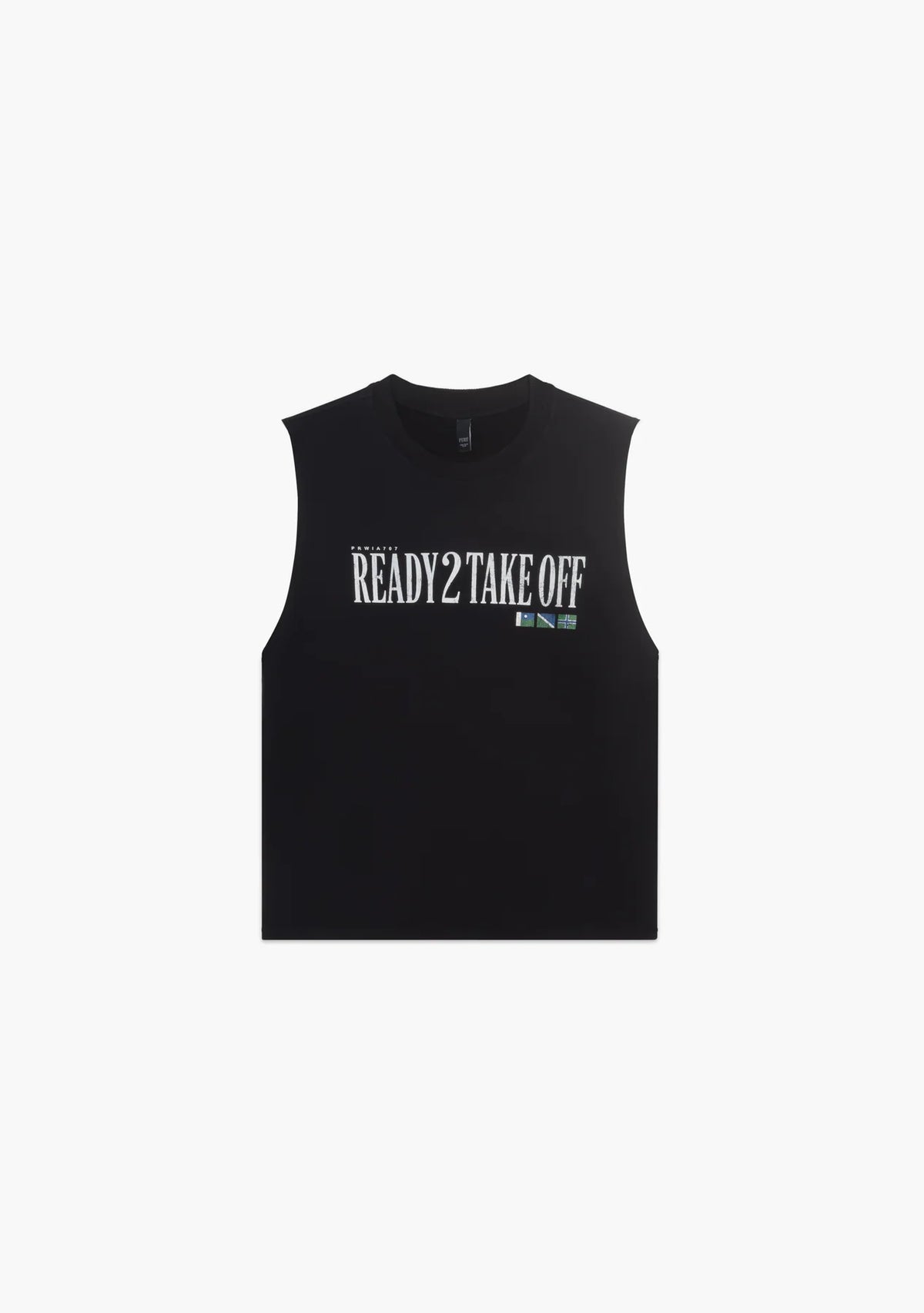 Pure Ready To Take Off Black Tank Top PUR23507