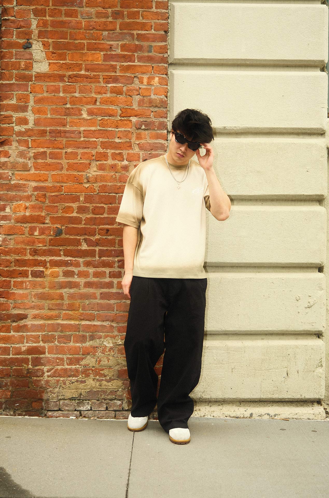 Money makers pantalon baggy negro