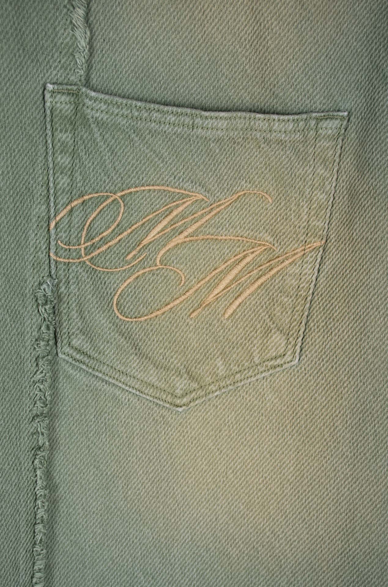 Culturewise pantalon baggy verde CWQ3BAGGY-V