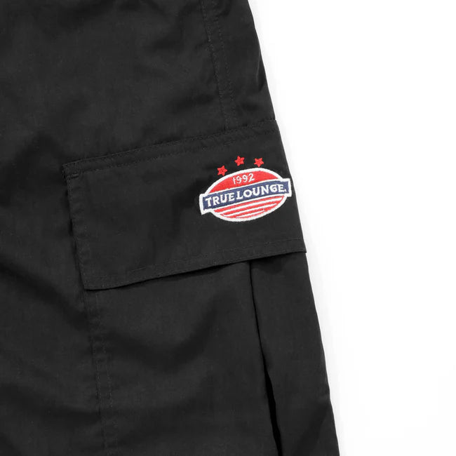 True Parachute Bermuda Shorts - Black