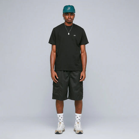 True Parachute Bermuda Shorts - Black