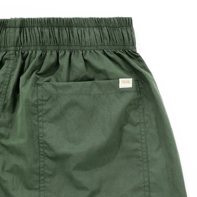 True Parachute Bermuda Shorts - Military Green