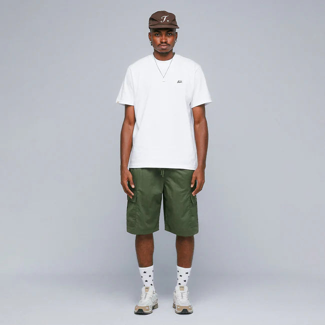 True Parachute Bermuda Shorts - Military Green