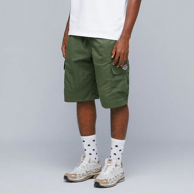 True Parachute Bermuda Shorts - Military Green