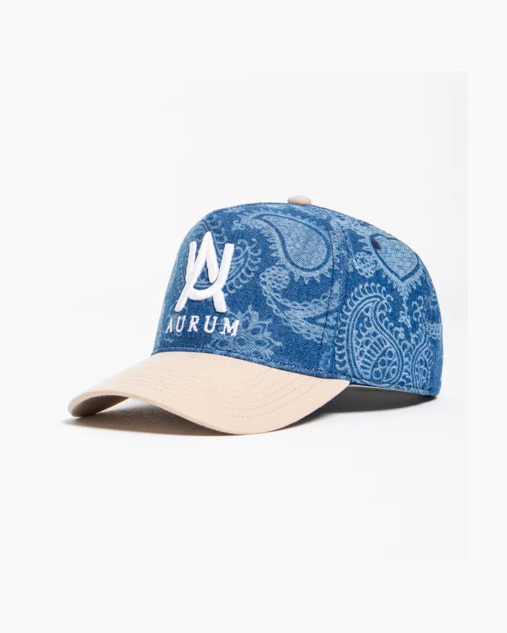 Aurum Denim Bandana Cap