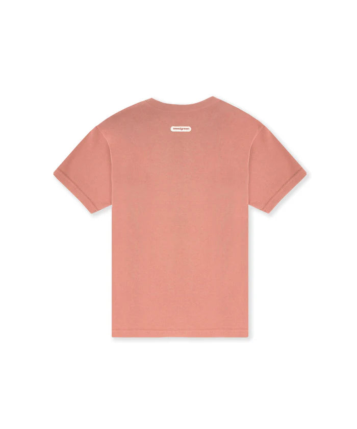 Weedgreen camiseta regular comfy rosado