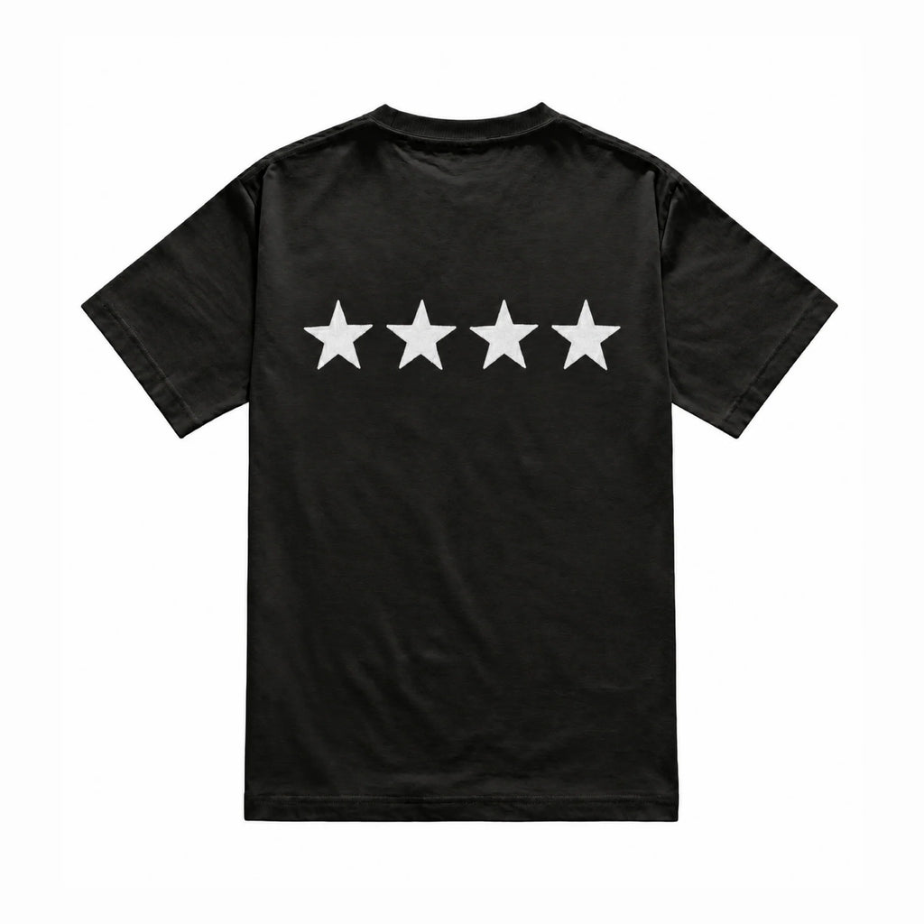 Palms Capra Stars Black T-Shirt