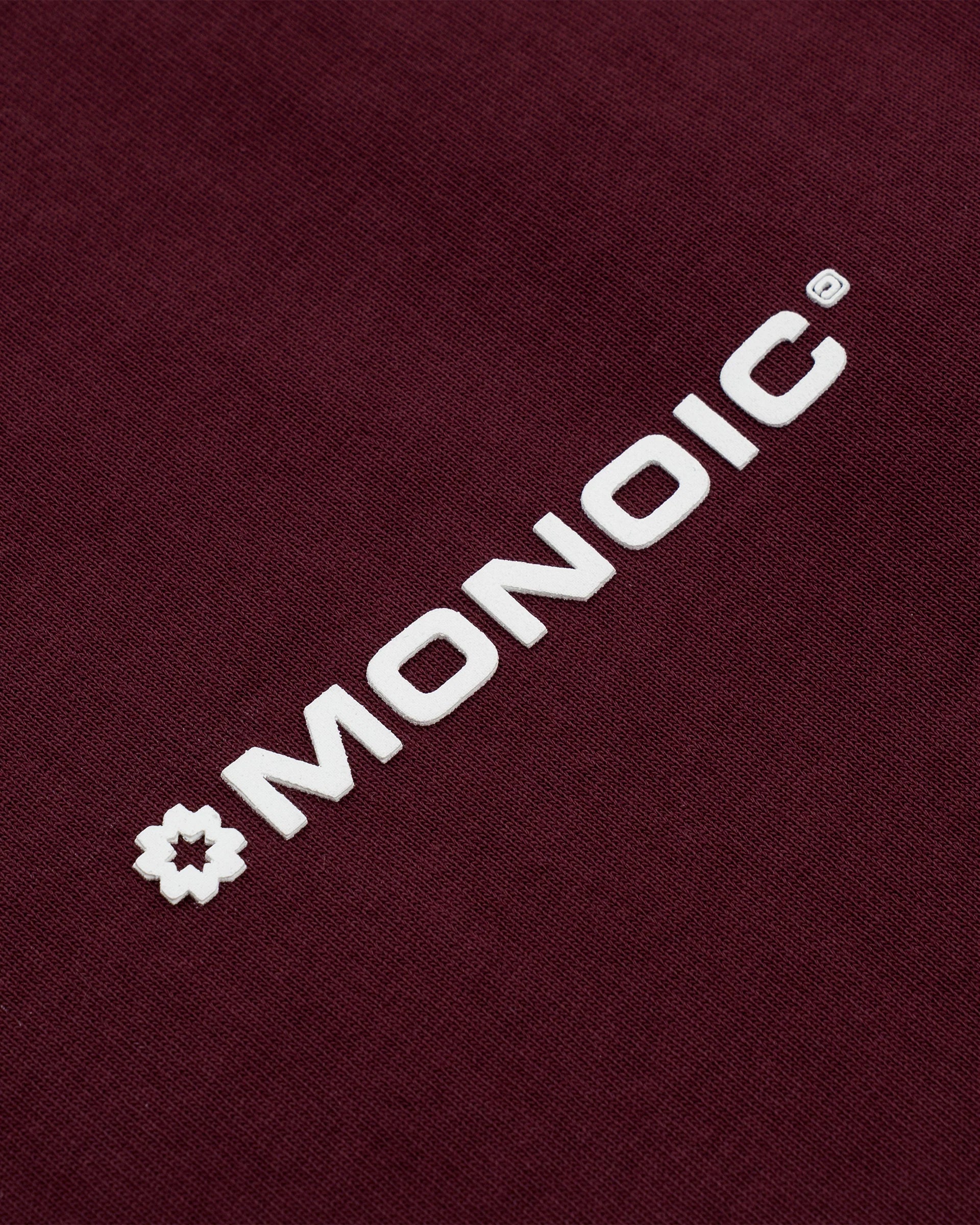 Monoic Camiseta Regular Fit Básica V3 - Burgundy