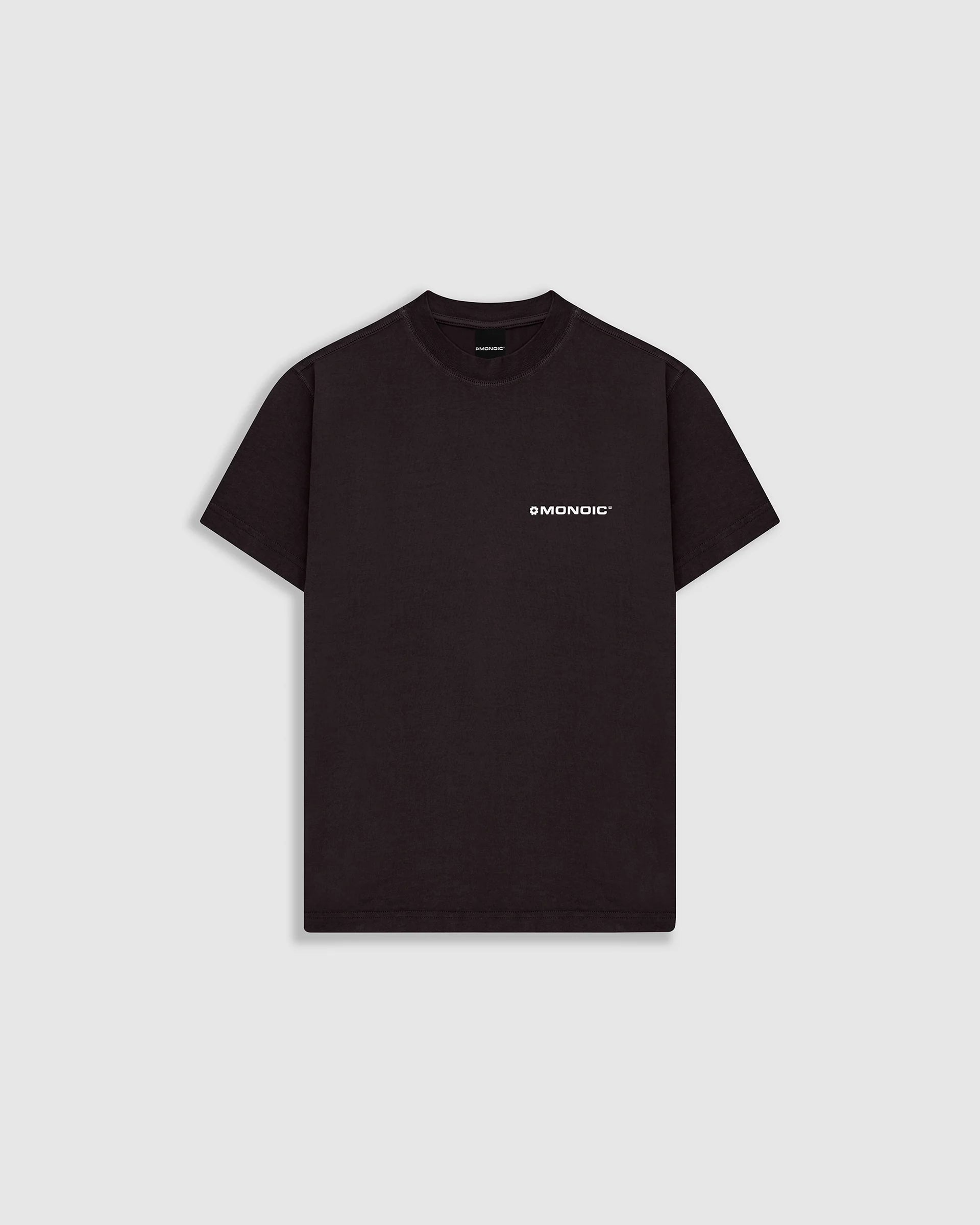Monoic Camiseta Regular Fit Básica V4 - Café Chocolate