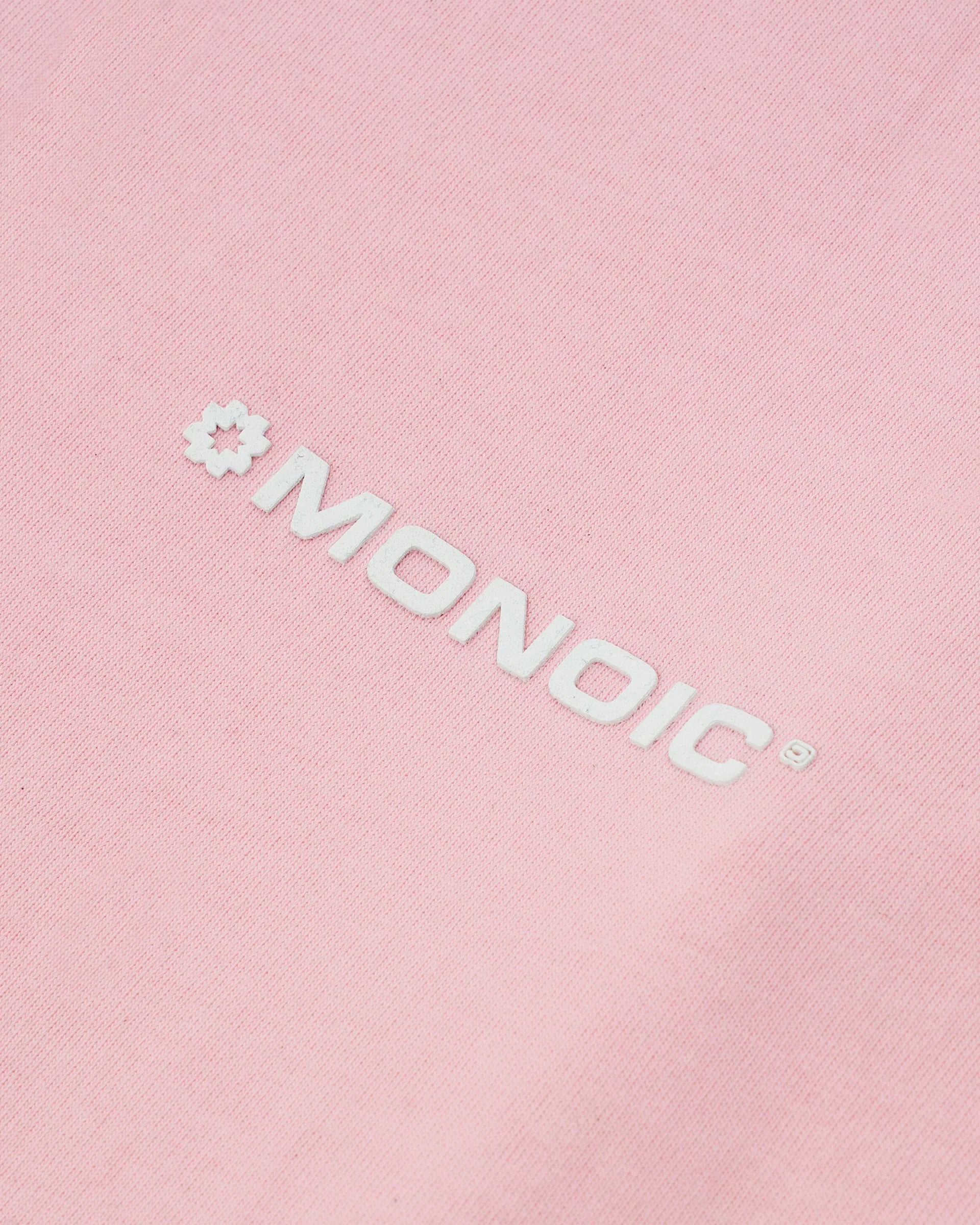 Monoic Camiseta Boxy Fit Básica V3 - Rosado Pastel