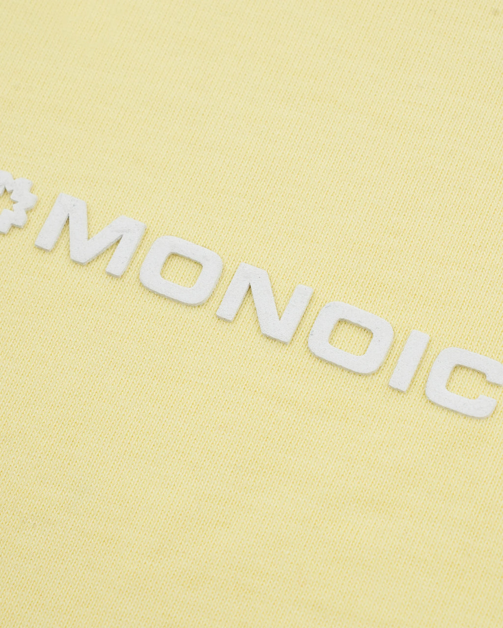 Monoic Camiseta Oversized Básica V3 - Amarillo Pastel