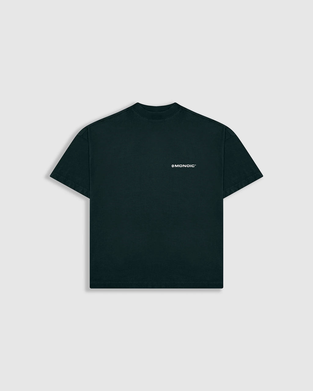 Monoic Camiseta Boxy Fit Básica V4 - Forest Green