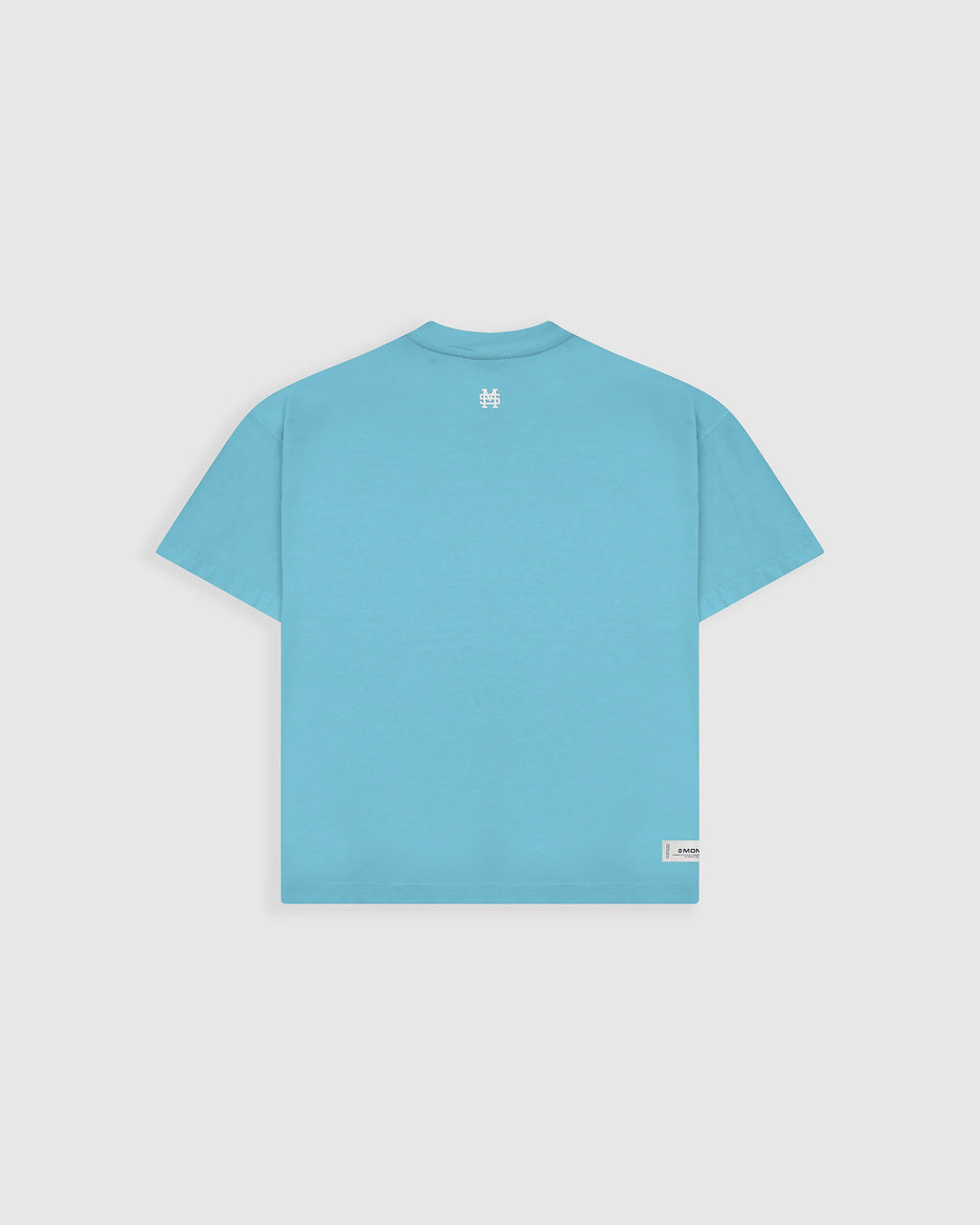 Monoic Camiseta Boxy Fit Básica V4 - Azul Claro