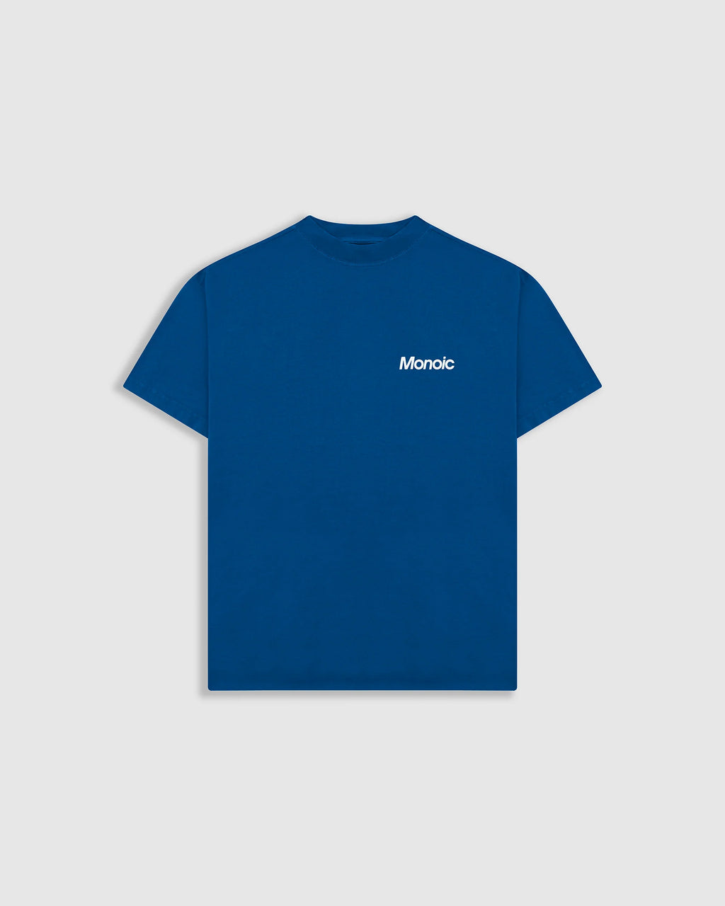 Monoic Camiseta Logo Oversized V4 - Azul Cobalto