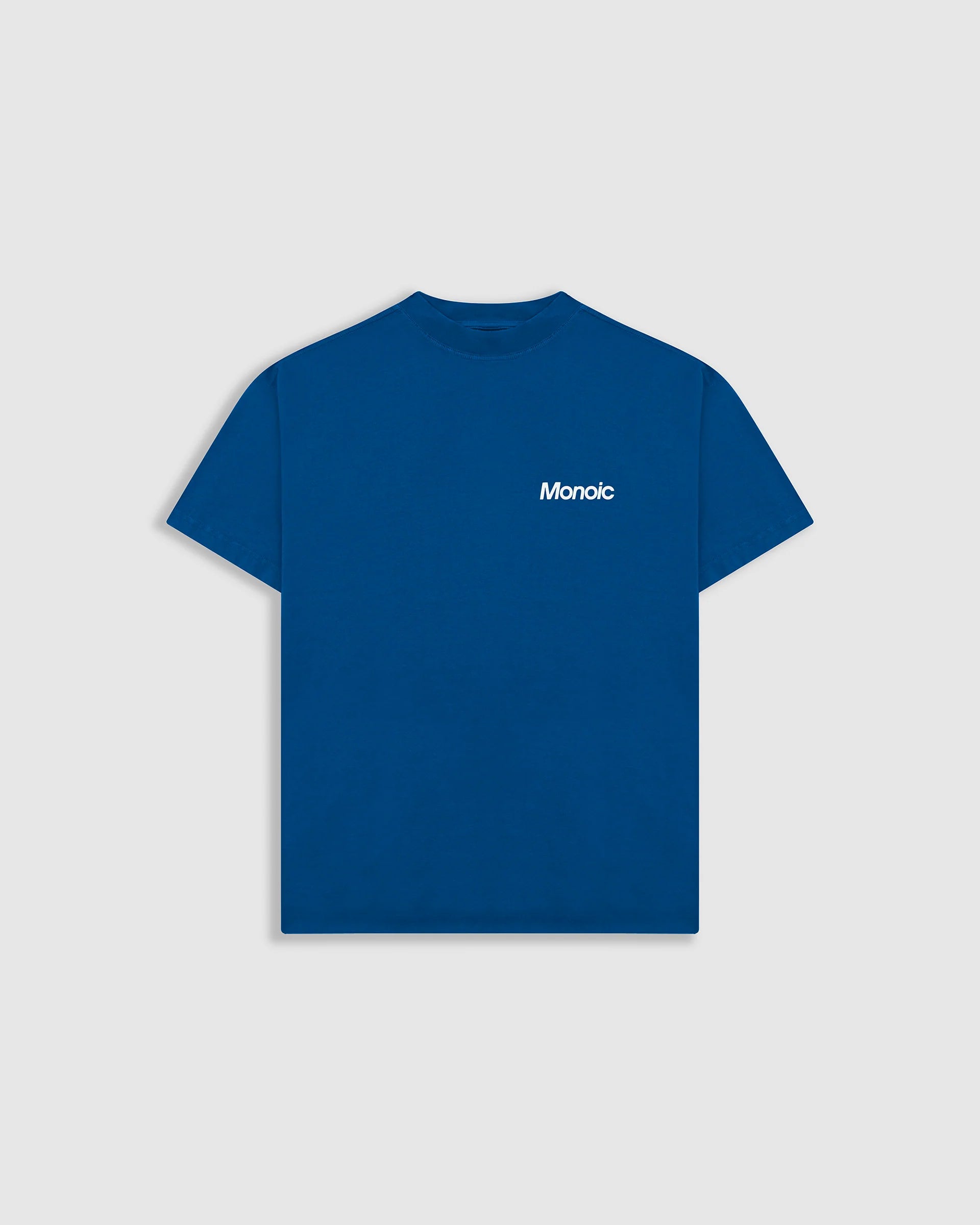 Monoic Camiseta Logo Oversized V4 - Azul Cobalto
