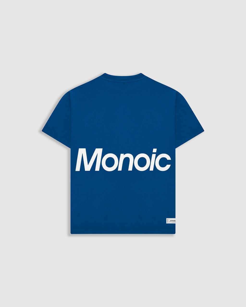 Monoic Camiseta Logo Oversized V4 - Azul Cobalto