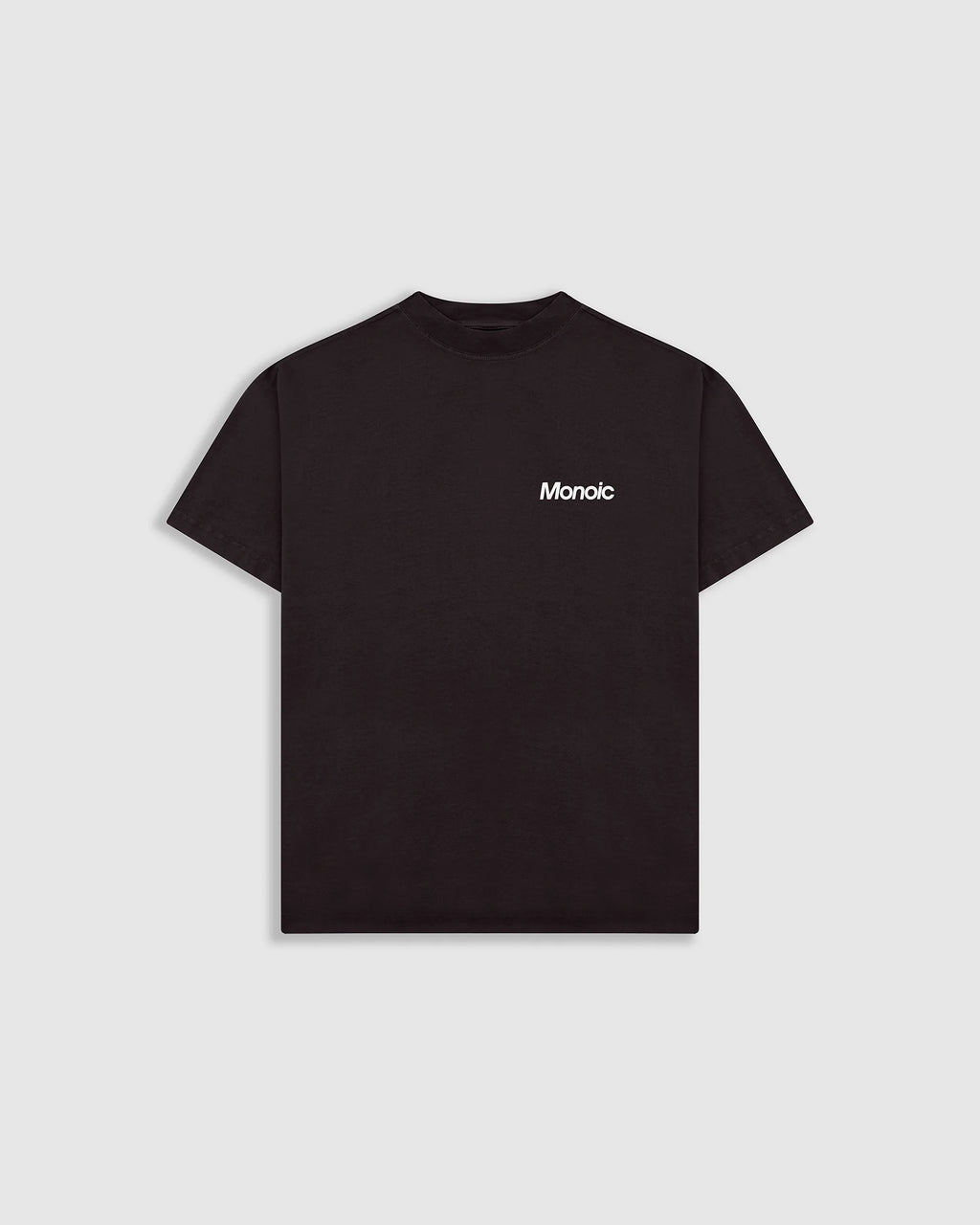 Monoic Camiseta Logo Oversized V4 - Café Chocolate