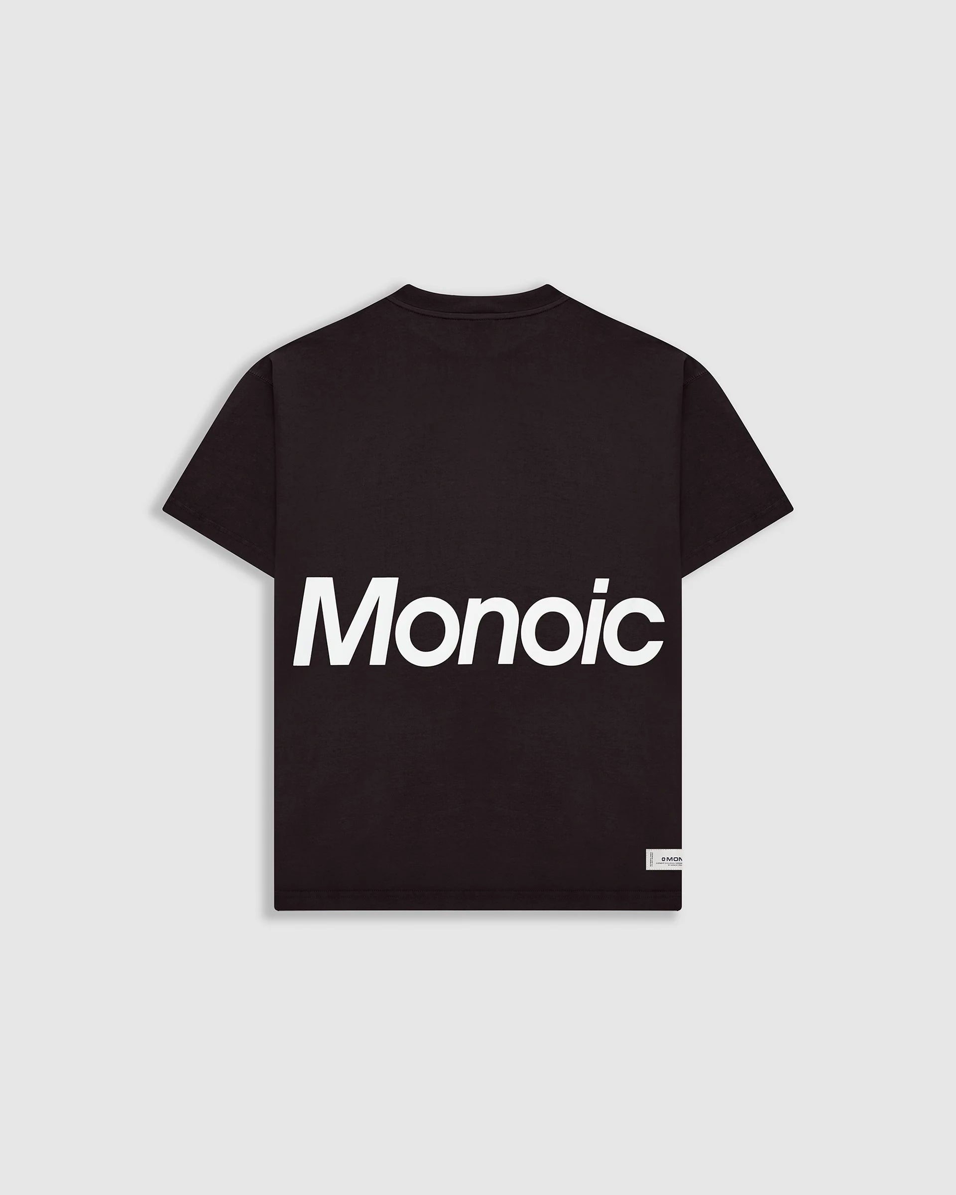 Monoic Camiseta Logo Oversized V4 - Café Chocolate
