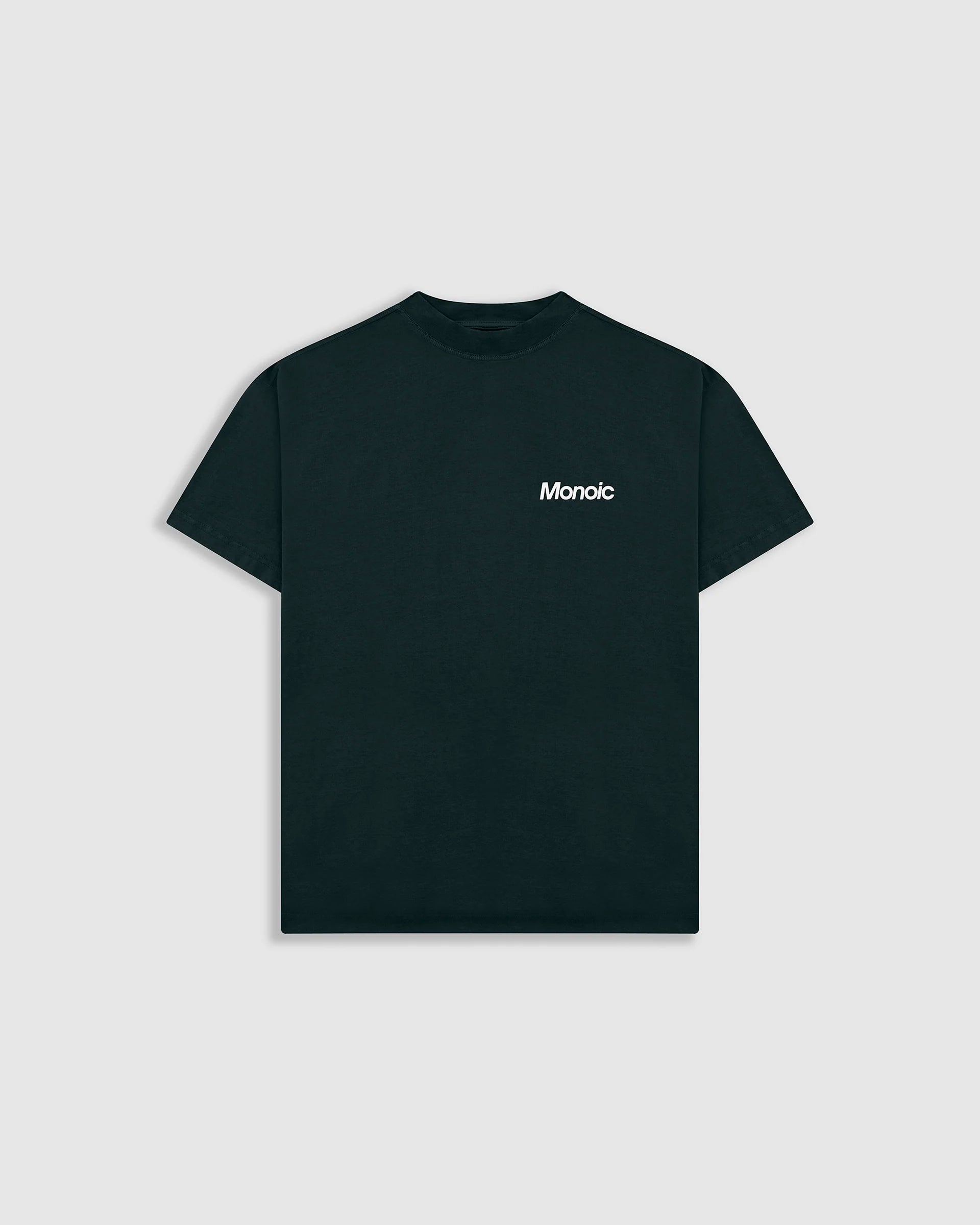 Monoic Camiseta Logo Oversized V4 - Forest Green