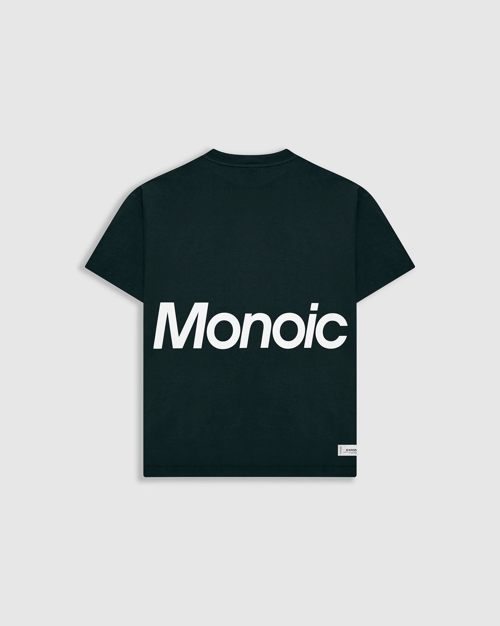Monoic Camiseta Logo Oversized V4 - Forest Green