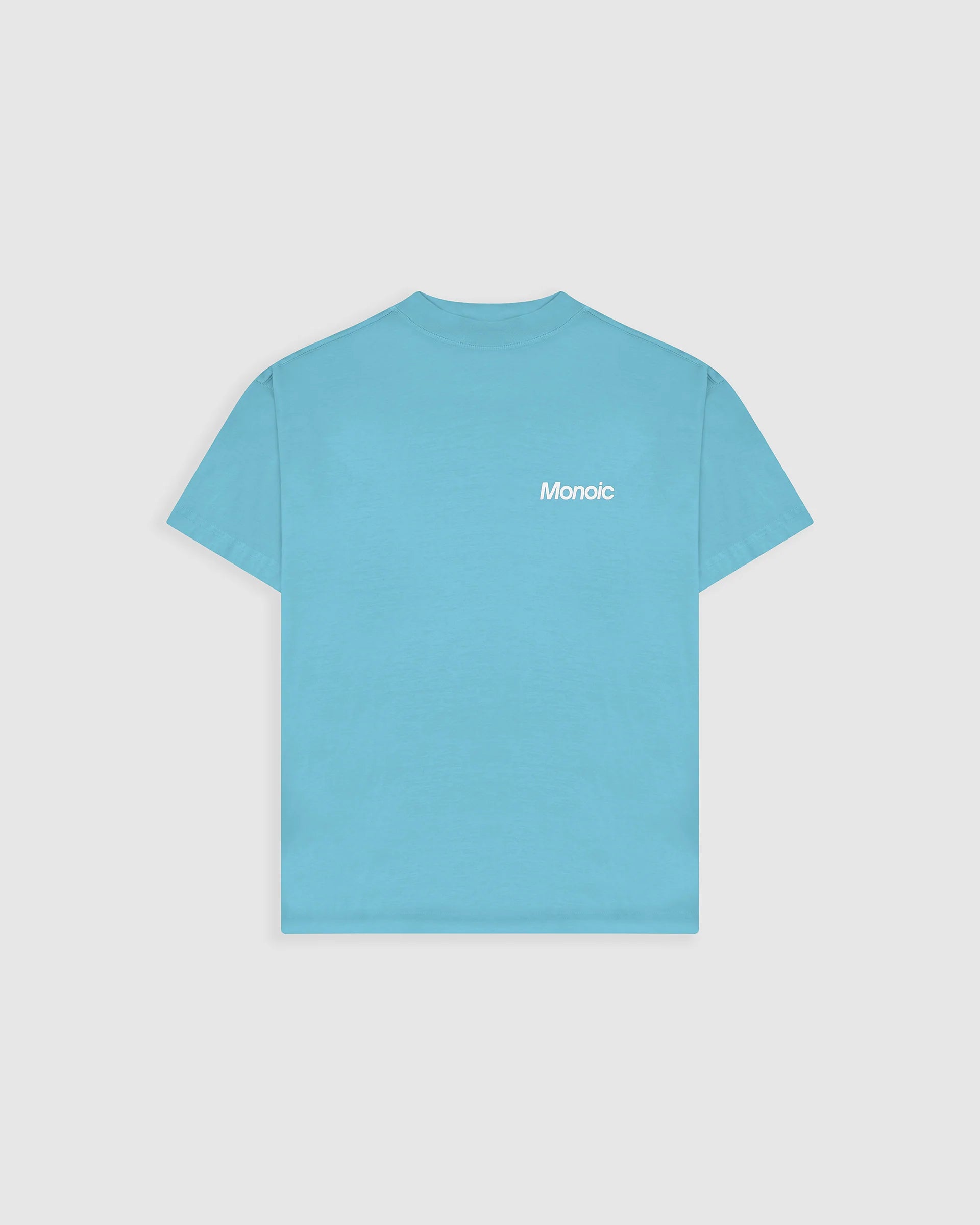 Monoic Camiseta Logo Oversized V4 - Azul Claro