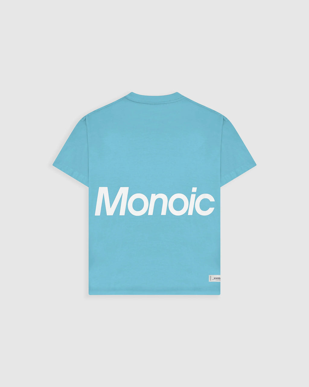 Monoic Camiseta Logo Oversized V4 - Azul Claro