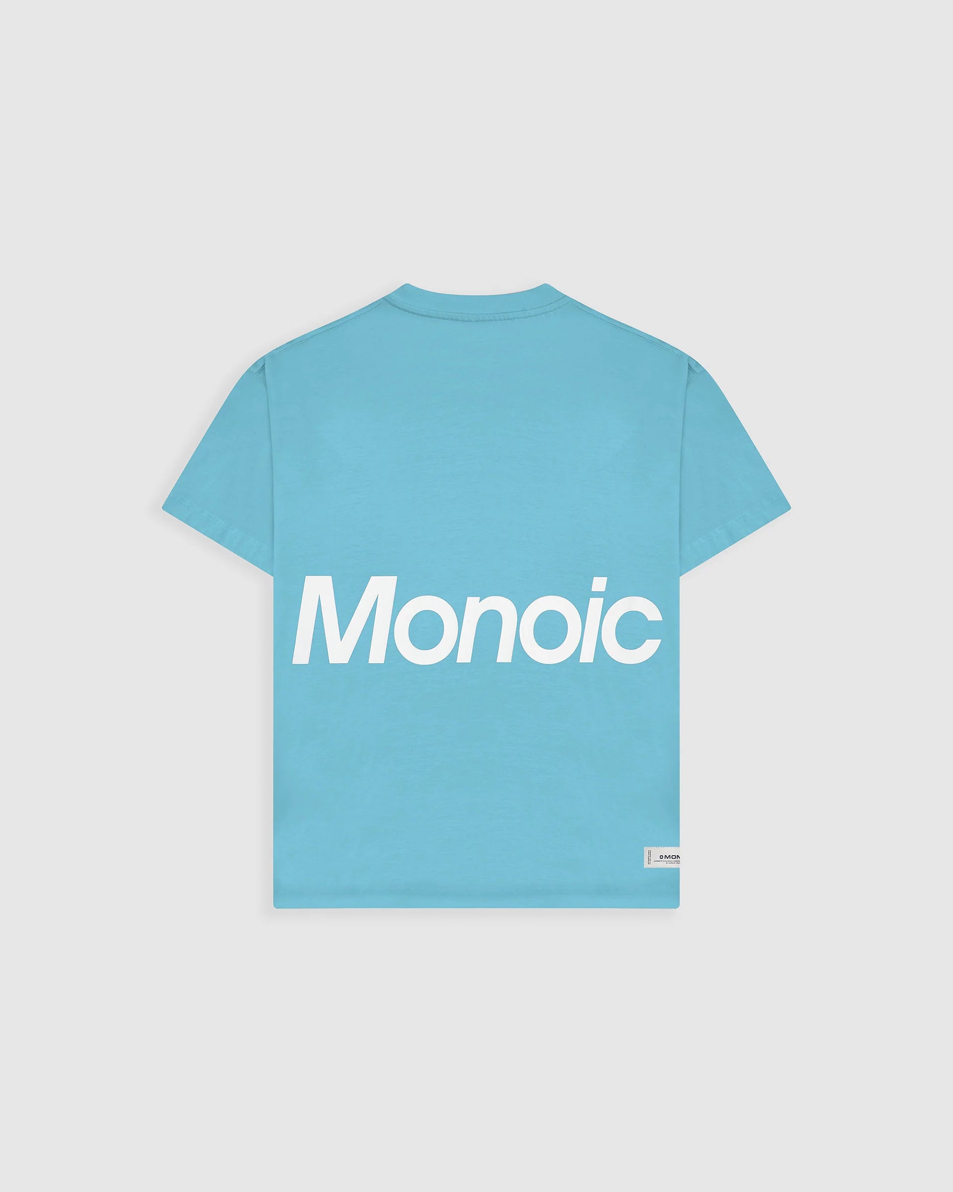 Monoic Camiseta Logo Oversized V4 - Azul Claro