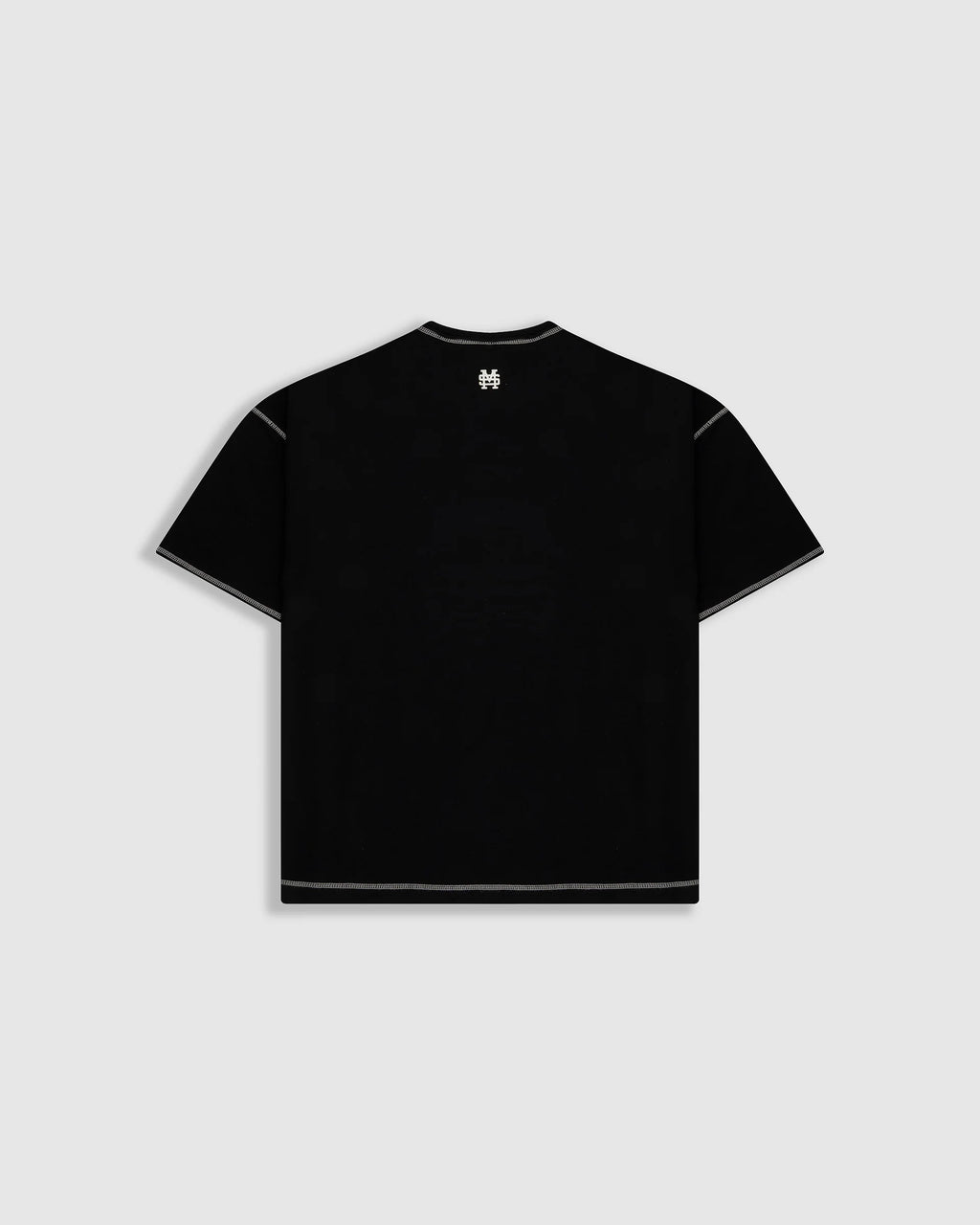 Monoic Camiseta Boxy Fit Design Collective - Negro Oscuro