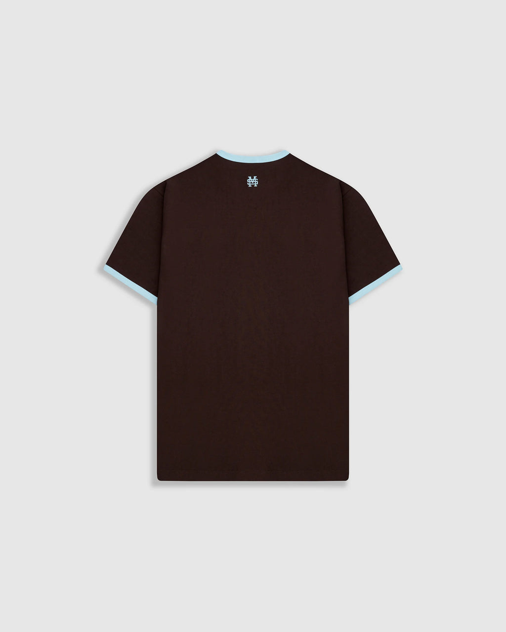 Monoic Camiseta Ringer Tee – Café y Azul
