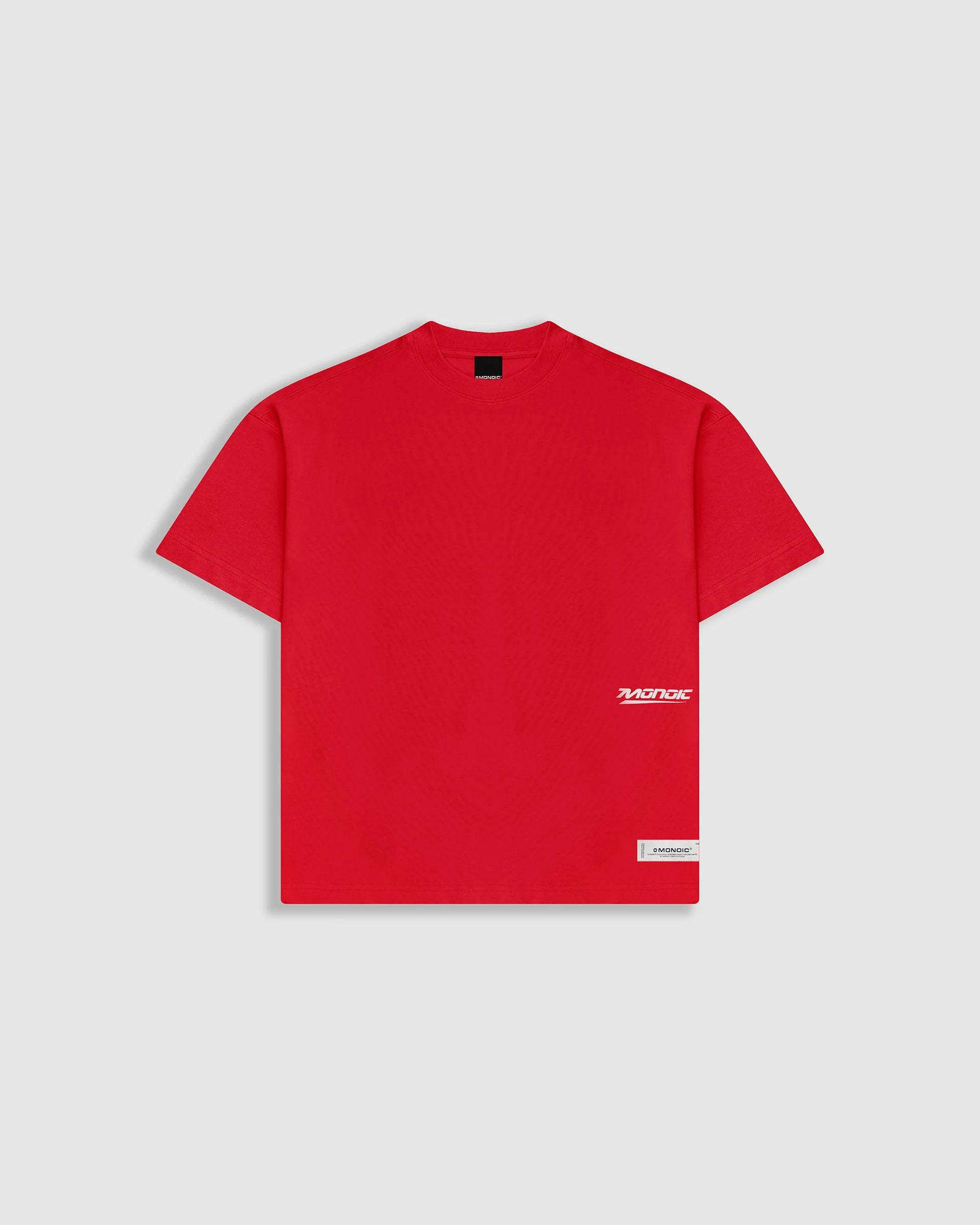 Monoic Camiseta Boxy Fit Speed - Pompeian Red