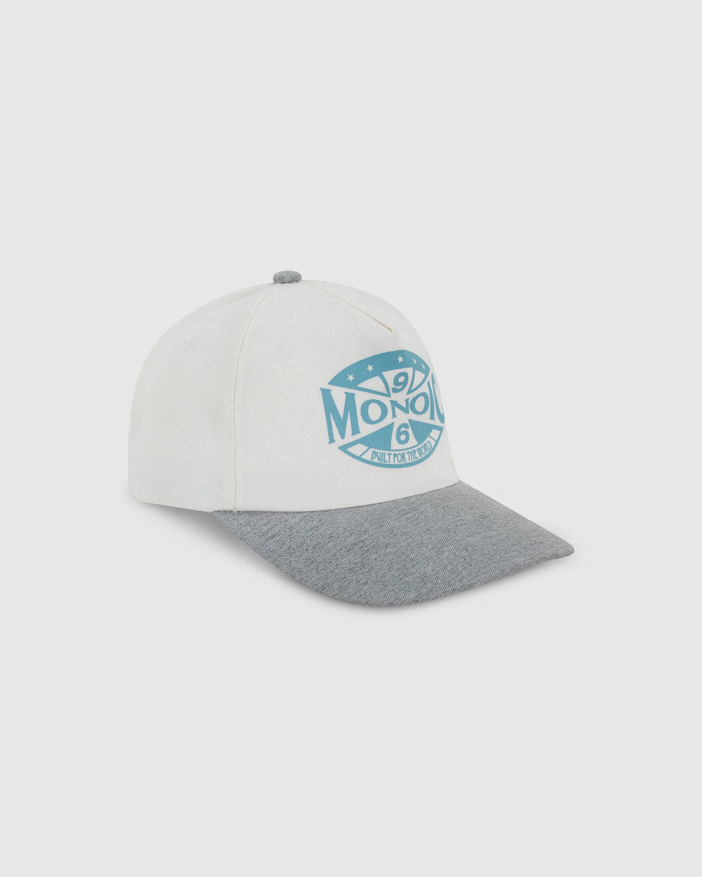 Monoic Gorra Compass - Blanco Hueso y Azul Claro