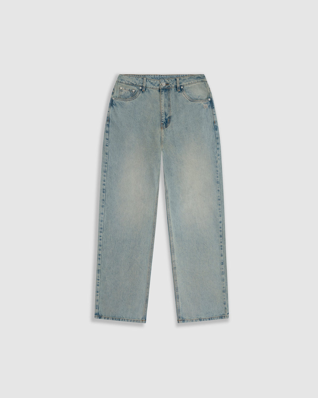 Monoic Straight Fit Rally Jeans - Dust Wash