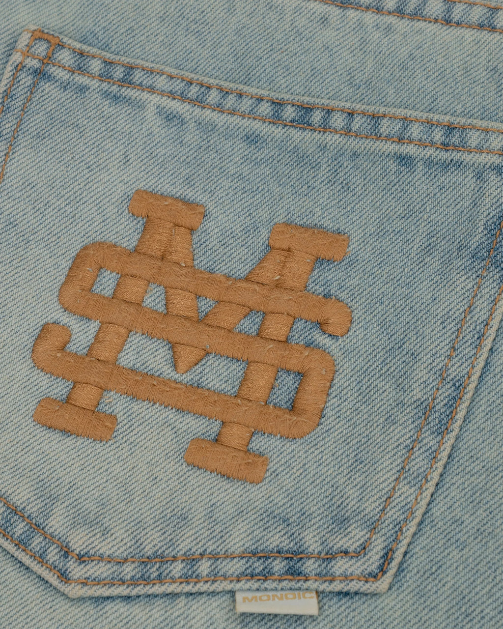 Monoic Straight Fit Rally Jeans - Dust Wash