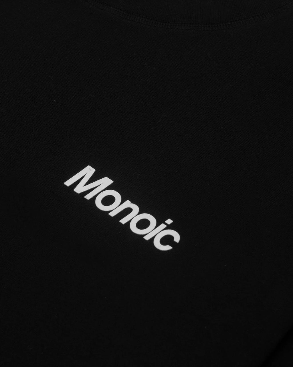 Monoic Camiseta Logo Oversized V2 - Negro Oscuro