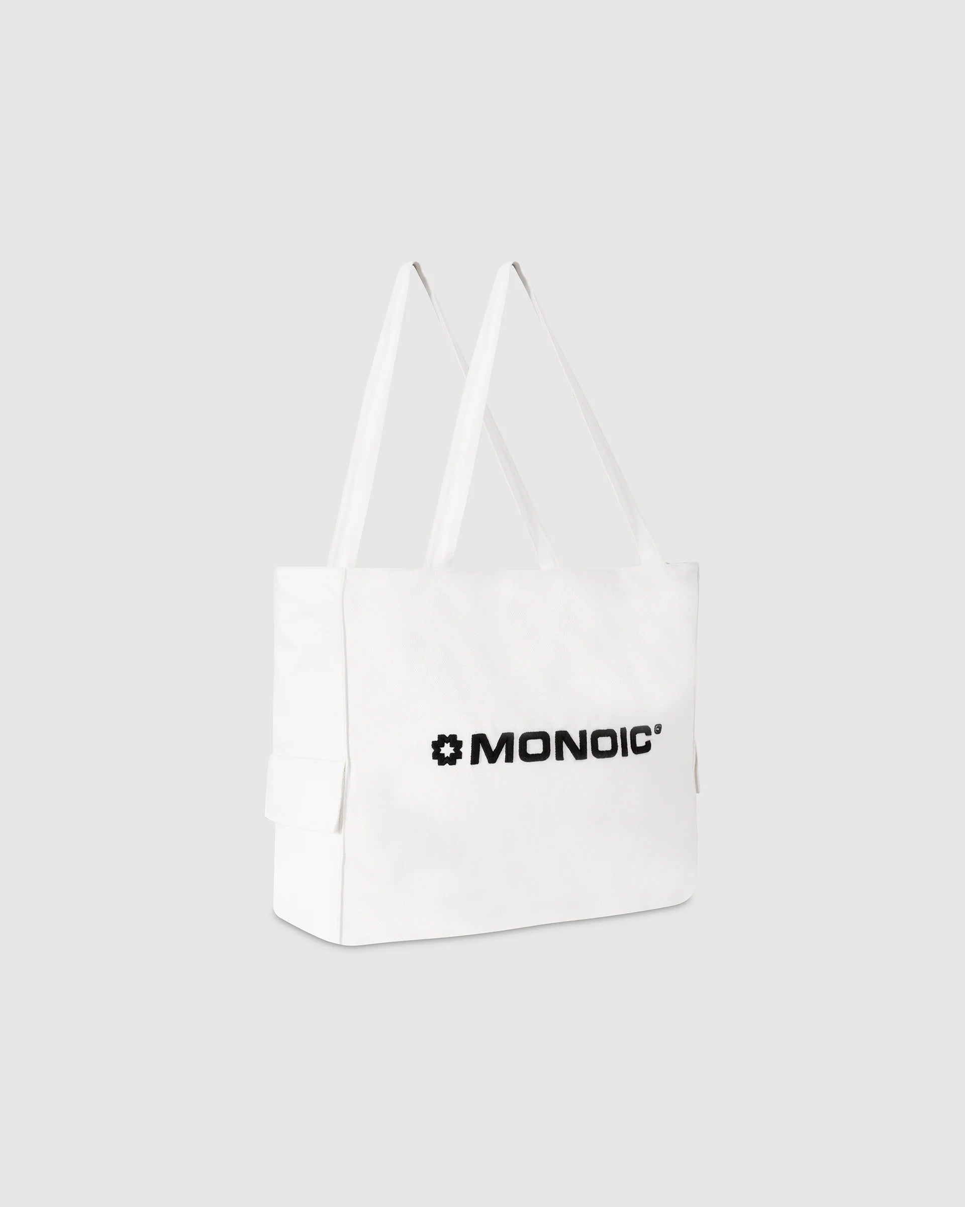 Monoic Tote Bag - Drill Crema