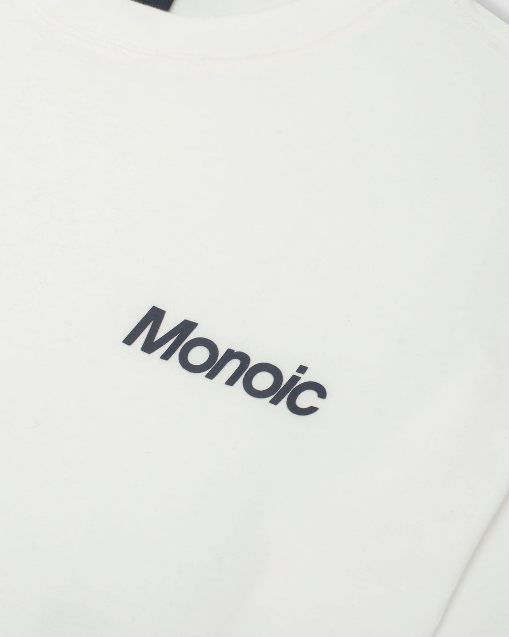 Monoic Camiseta Logo Oversized V2 - Off White