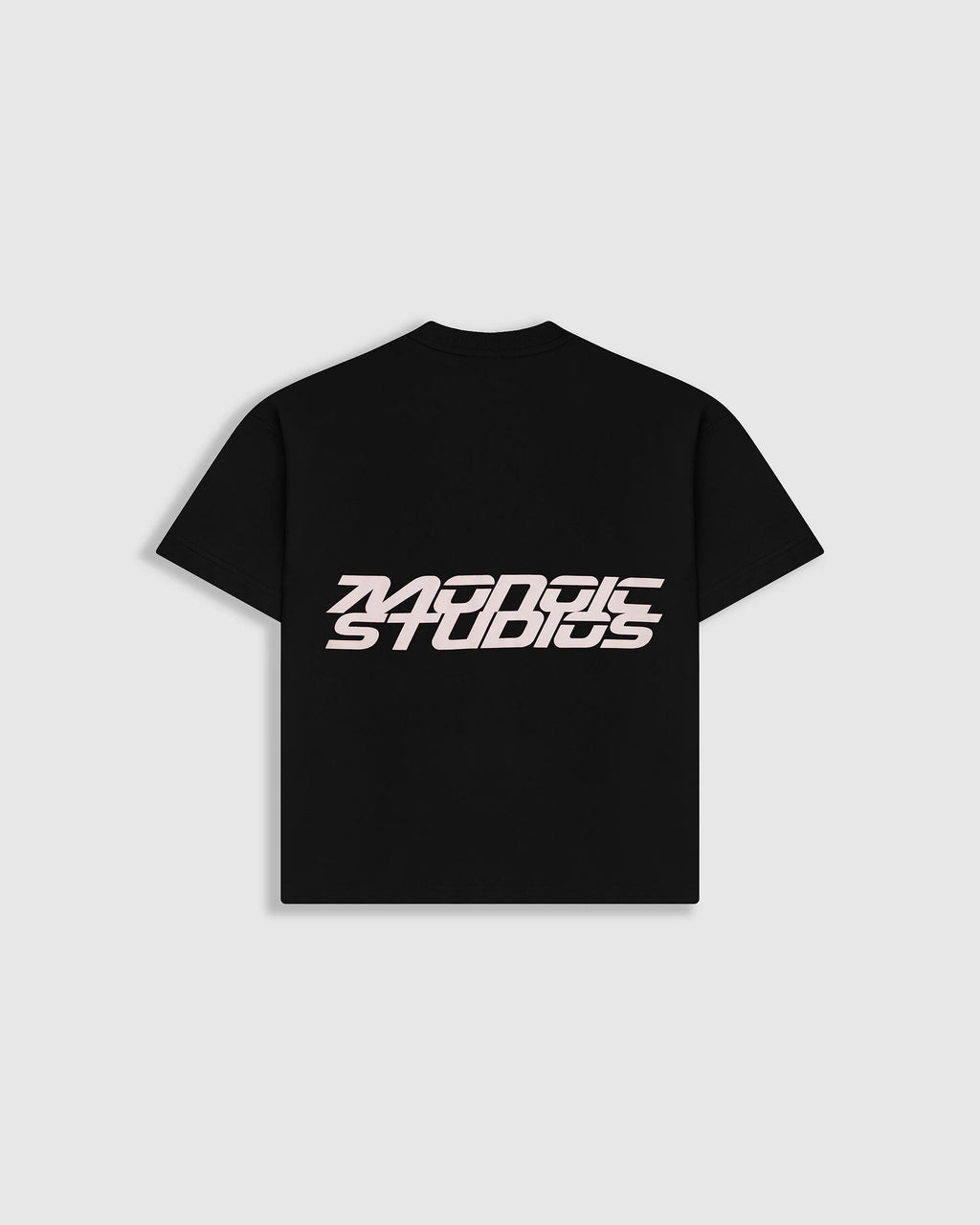Monoic Camiseta Boxy Fit Speed - Negro Oscuro