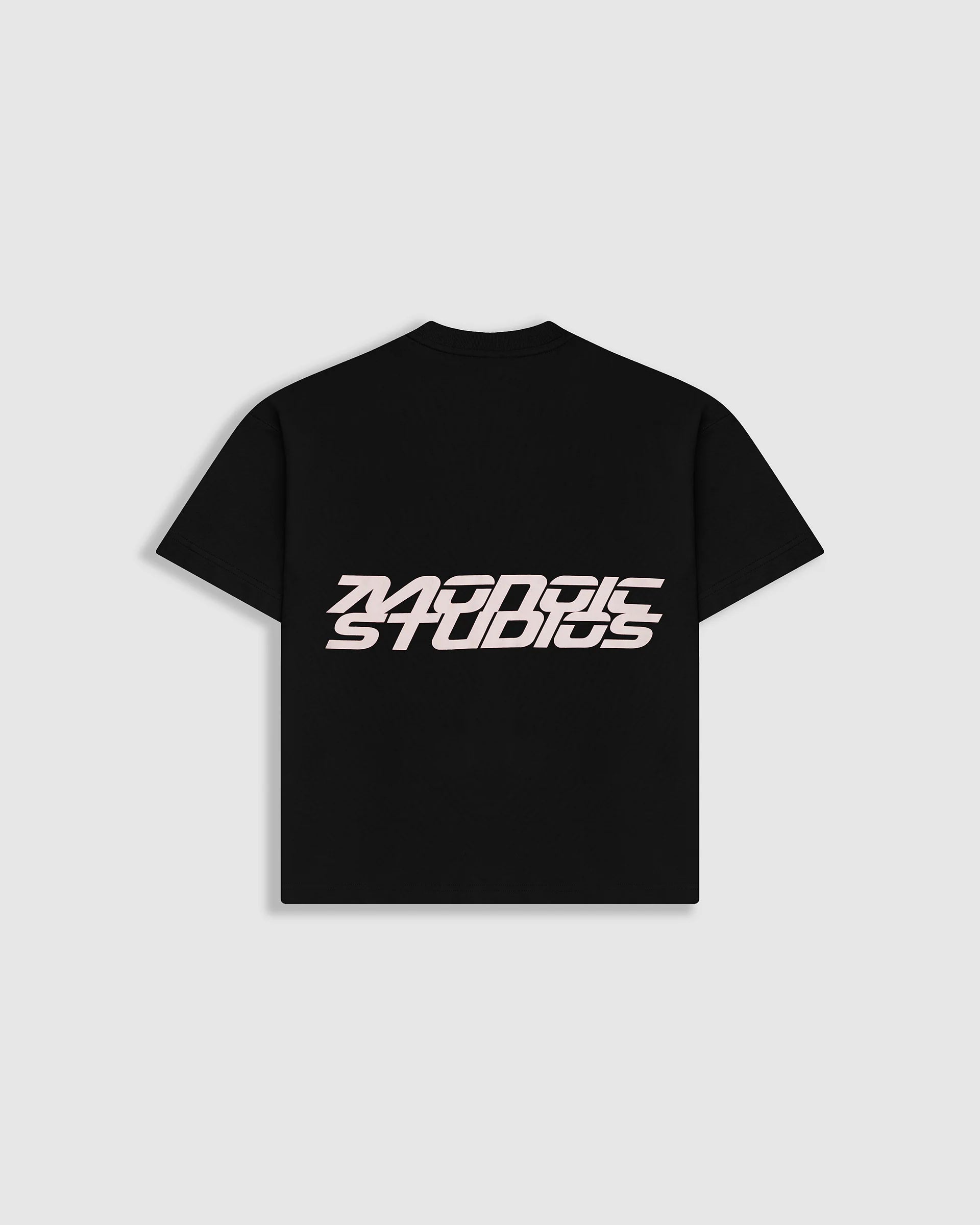 Monoic Camiseta Boxy Fit Speed - Negro Oscuro