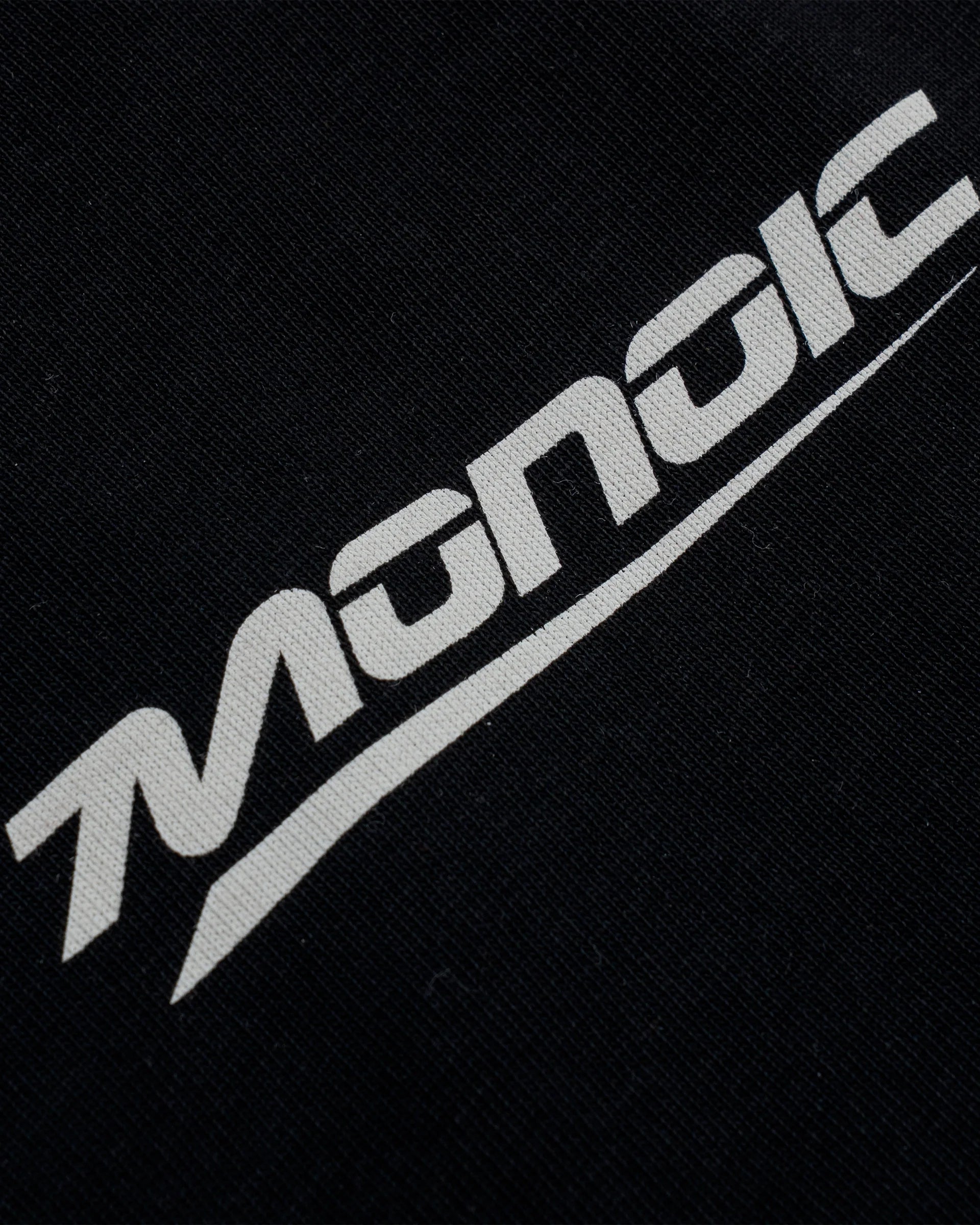 Monoic Camiseta Boxy Fit Speed - Negro Oscuro