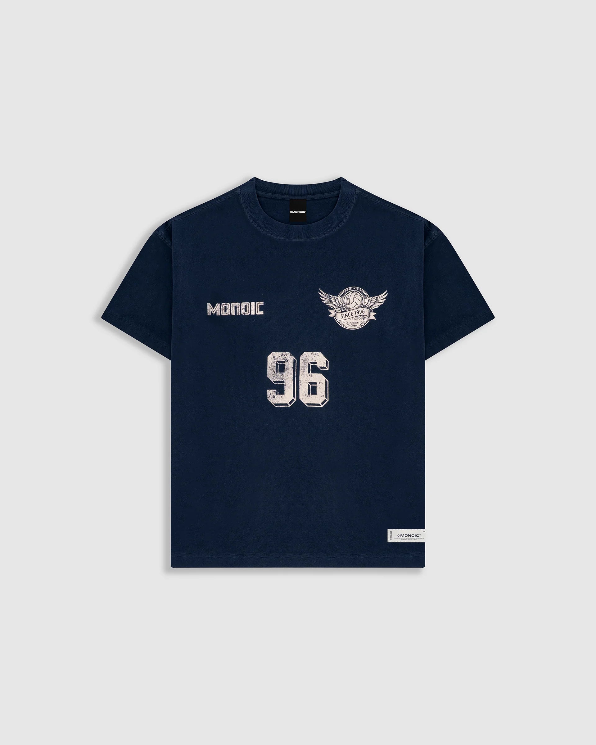 Monoic Camiseta Oversized Retro Dream Team - Navy Blue