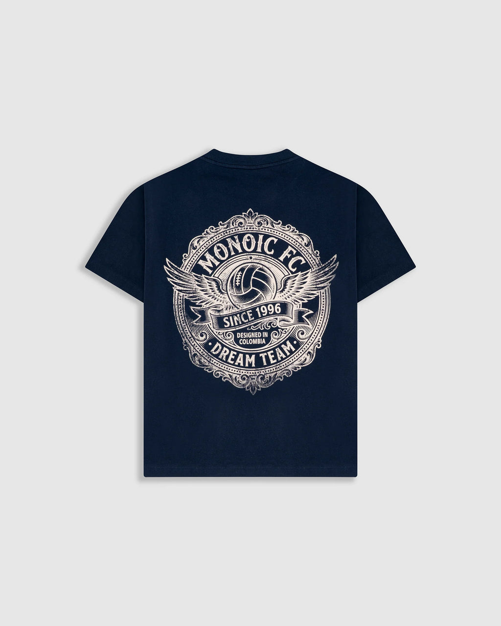 Monoic Camiseta Oversized Retro Dream Team - Navy Blue