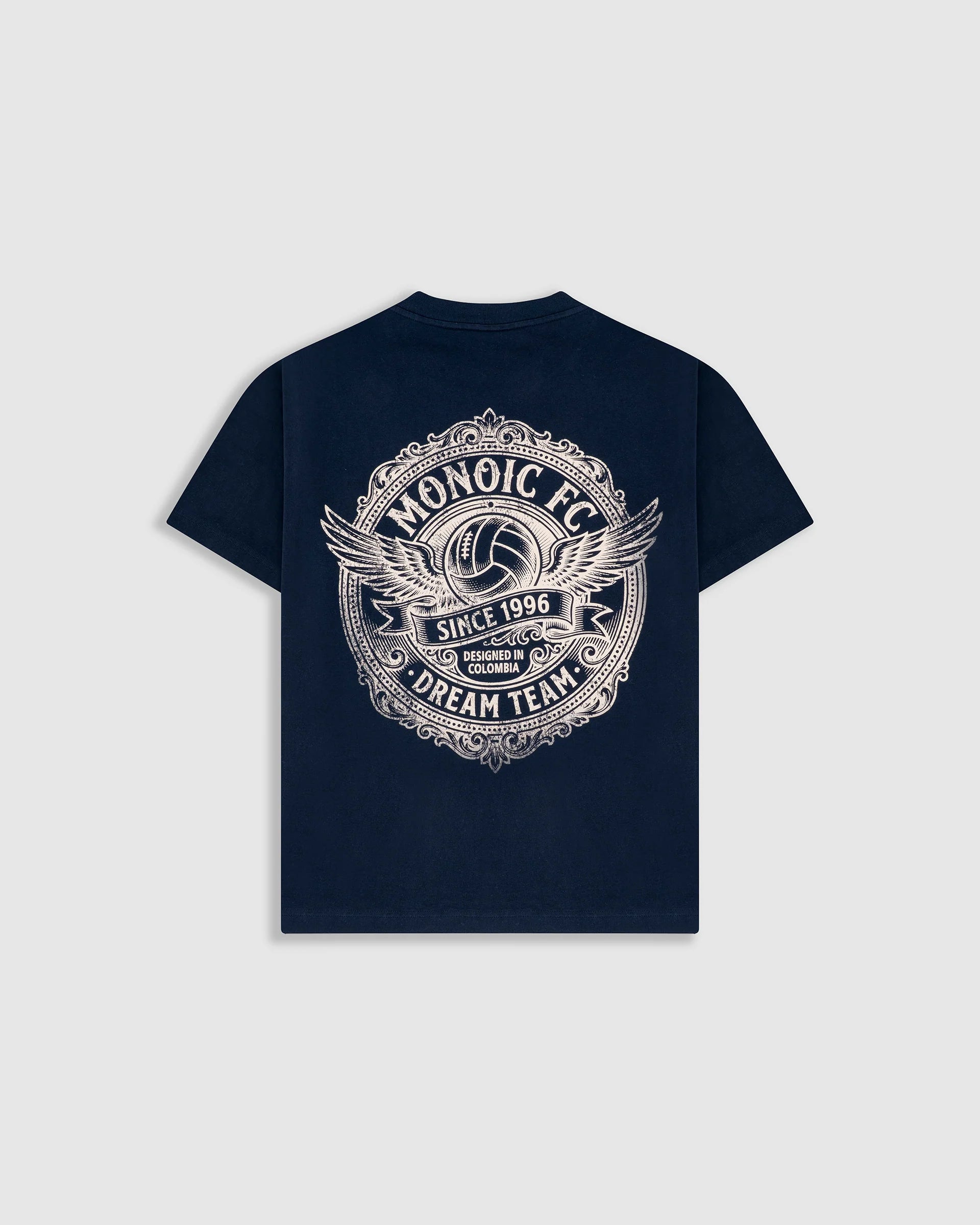 Monoic Camiseta Oversized Retro Dream Team - Navy Blue