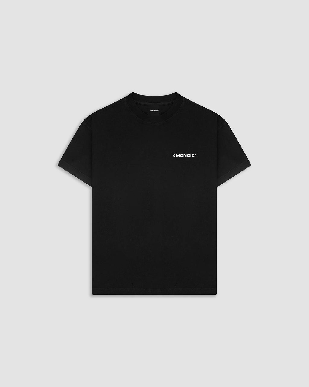 Monoic Camiseta Oversized Básica V2 - Negro Oscuro