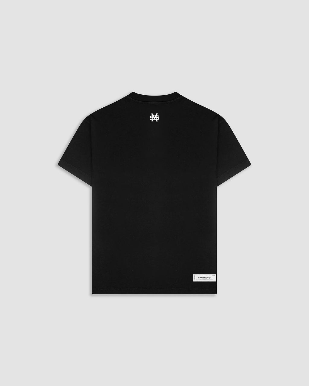 Monoic Camiseta Oversized Básica V2 - Negro Oscuro