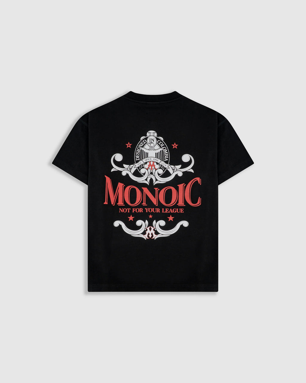 Monoic Camiseta Oversized Not For Your League - Negro