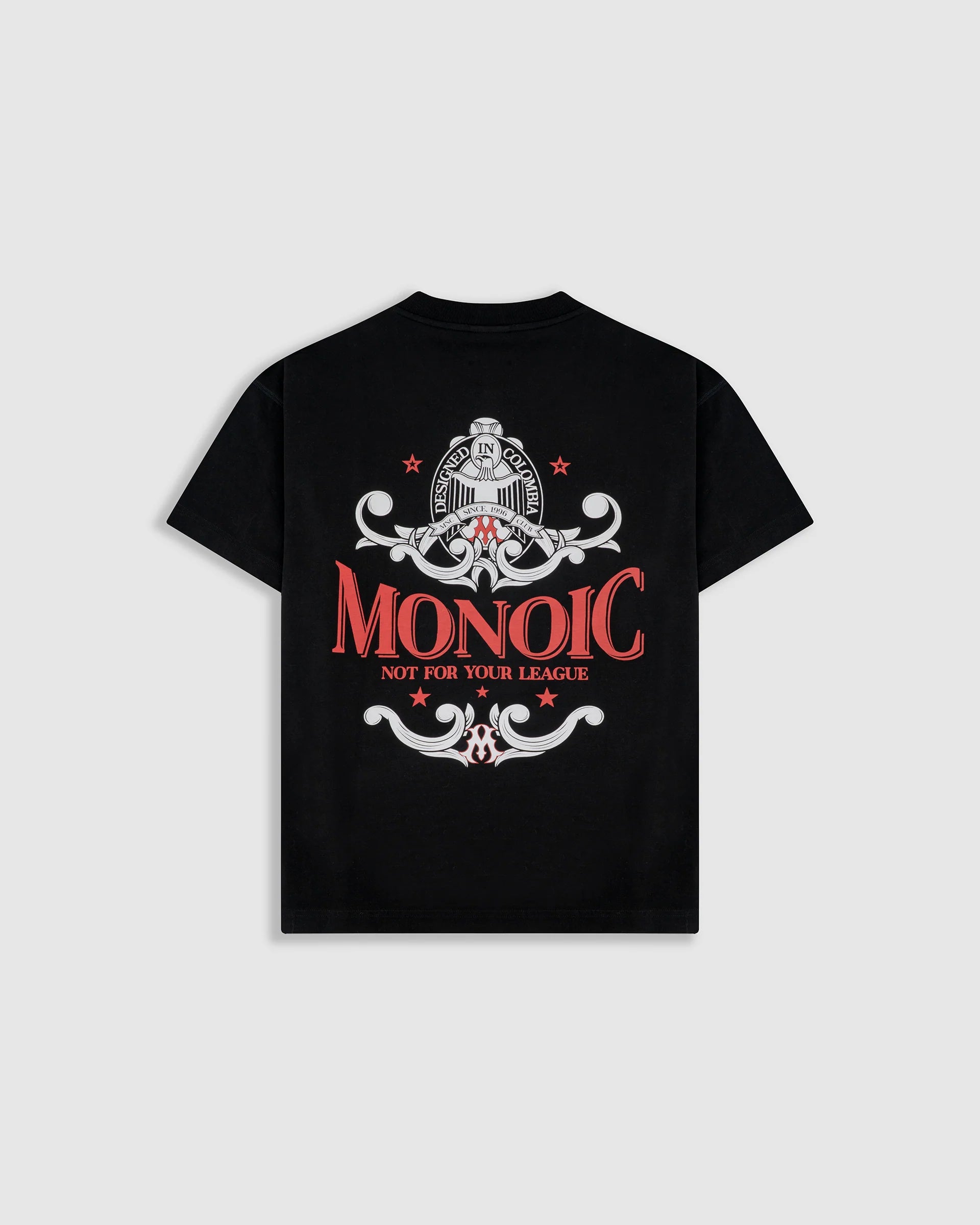 Monoic Camiseta Oversized Not For Your League - Negro